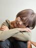 透明感カラー＋頭浸浴スパ＋モイストトリートメント ￥12000