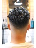 skin fade&perm
