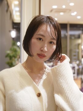 ビュートリアム 梅田(BEAUTRIUM) ぱつっとボブ/ミニボブ/シースルーバング/前髪/梅田/顔周り/大阪