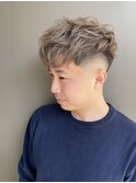 YS STILE.束感ショート.波巻き.ハイライト.マッシュパーマ5