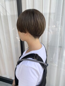 ティル(till) 【till_kage】刈り上げショート＋グレージュ