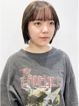 モリオフロムロンドン 松戸店(Morio from London) 【松戸　石山】顎ライン切りっぱなしミニボブぷつっとボブ
