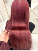 ブリーチ1回で出来るピンクベージュ*まゆ
