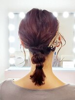 ヒャン(hyang)&nbsp;玉ねぎポニー#ヘアセット#ヘアメ#西新井#足立区#韓国巻き#推し活