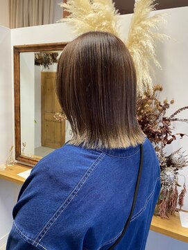 イング(ing) blonde × low light