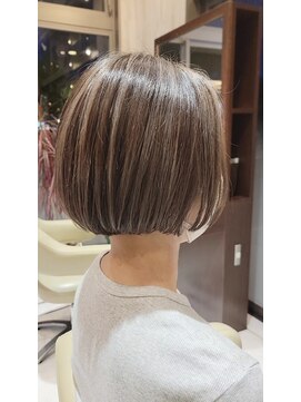 ヘアメイク アリエス 岩切店(HAIR MAKE aries) スライシングカラー　仙台 20代 30代 40代 デザインカラー