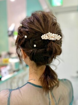 マティーナ ヘアー 池袋(Matina hair) 【お呼ばれミニボブヘアセット】20代30代40代50代