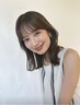 【顔まわりストレート】+似合わせカット+トリートメント￥13000　　川越駅