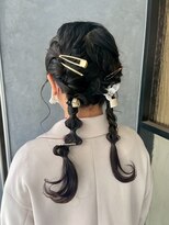 ネオリーブ ジューク 日吉店(Neolive JuQ)&nbsp;結婚式&ウエディングパーティー用韓国ヘアアレンジ　日吉