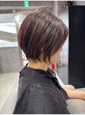 大人ショートスタイル/ハンサムショート/ショートボブ