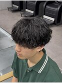 シャドウパーマ　メンズパーマ　吉祥寺