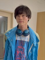 ロマリア 渋谷 渋谷宮益坂(Lomalia)&nbsp;乾かすだけでキマる髪/メンズ重めショートマッシュ