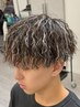 【トップスタイリスト】カット＋メッシュパーマ￥25.300