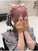 プリンシパルツインテール【クランソア】ヘアメ/心斎橋