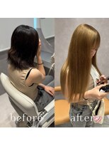 サロウィン 静岡 呉服町通り店(SALOWIN)&nbsp;【ボブ⇒胸下の長さ】アッシュミルクティー