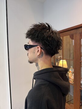 アイビーシー(I.B.C) テーパーフェード×ピンパーマ