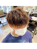 デバイス バイ フレイムス 越谷(DEVICE by Frames)&nbsp;越谷メンズ｜緩めツイストスパイラル×マッシュ