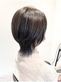 レイヤーカット/ウルフカット/マッシュウルフ/くびれショート
