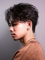 LEGIT BRIGHT KANAZAWA MEN'S HAIR SALON【4月1日NEW OPEN（予定）】&nbsp;刈り上げセンターパート/波巻きツイストスパイラル/金沢