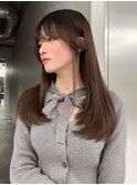 ワンカールでまとまるレイヤー/顔まわりカット