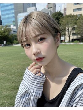 サンド 池袋 2nd(sand) 夏大人気のハイトーンマッシュ