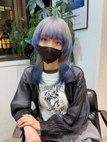 コレット 大宮(collet) ハイトーン好き必見!シルバー×ブルー