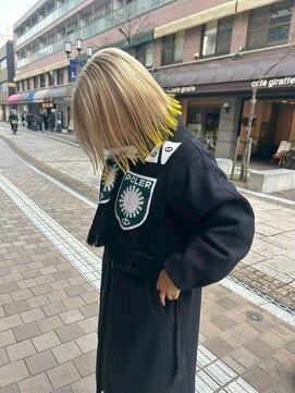 ジュベ(juve.) 大分ショートボブ顔周りレイヤーカット髪質改善カラー