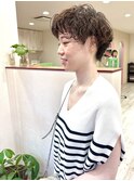 マッシュウェーブ/ショートウェーブ/ショートパーマ