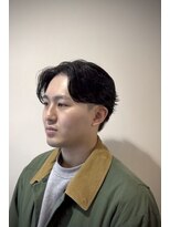 ジョイボックス 十三元今里店(JOYBOX)&nbsp;【ニュアンスパーマ】　センターパート