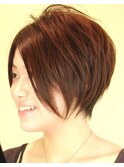 大人ショートボブ