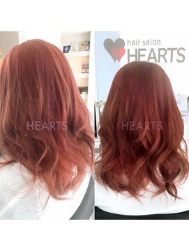 ヘアサロン ハーツ(hair salon HEARTS) クリアピンク