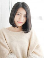 ヘアメイク ナル(hair make nalu) クールなストレートボブスタイル