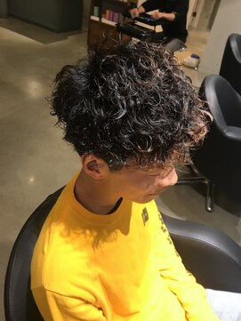 ボタニウム バイ アールサロン(BOTANIUM by RrSALON) ハイライトツイストパーマ☆AMU