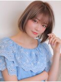 《Agu hair》涼し気シルエットの夏ショート