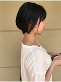 【岡谷市・オットフロンティア】_ショートボブ