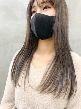 スー 渋谷(suu) ＊【SUN】ハイライトありラベンダーベージュ（モエ）