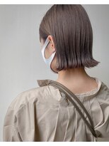 ロックス バイ マグ 松本(rocks BY MAG)&nbsp;10代20代/大人可愛い/艶感ミルクティーベージュ/ケアブリーチ