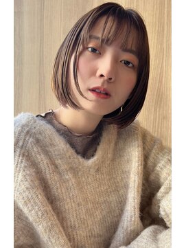 バッカ(BACCA) #大人可愛いショート 　ボブ　韓国タッセルカット#