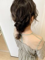 ライフ 四条畷店(Lyfe)&nbsp;ヘアアレンジ_ローライトスリークボブ厚めバング_146