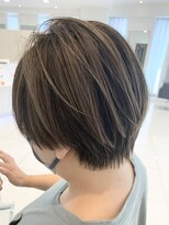 インセンス(insence yamashita) ショート／オリーブハイライト
