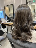 オールマイティービューティーモア(ALLMYTEA Beauty more+) オリーブアッシュカラー/艶髪ミディアム/大宮駅