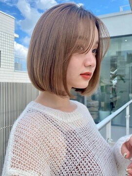 ロンド 表参道店(Lond) まとまる韓国ボブ　【ボブ/ショートボブ/髪質改善/ショート】