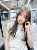 20代30代40代フェイスラインレイヤー［前髪・髪質改善・銀座］