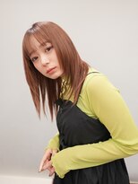 ジーテ 渋谷(gite) ウルフレイヤーストレート/渋谷/髪質改善