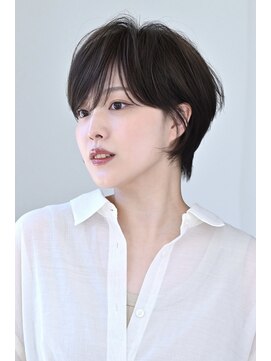 リア 自由が丘(REA) 小顔ナチュラルウルフショートカット30代40代大人ショート