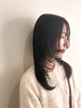 クローズ(cross-z) 20代30代40代◎透明感前髪パーマサイドバング小顔カット段カット