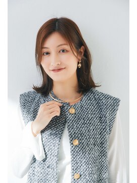 シルクハウス 三越日本橋(Silk house) 50代/白髪ぼかし/大人ミディアム/日本橋駅/三越前駅