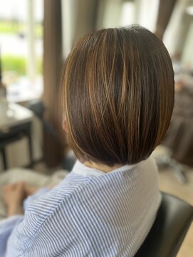 コア フィール ア デイ(COIFFURE A DAY) 【M3D見附今町】髪質改善カラー