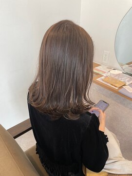 アムアム(amu_amu) 透明感抜群外国人風カラー★カット＋イルミナカラー＋うる艶TR