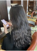 グレージュカラー/ブリーチなしダブルカラー